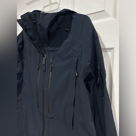 Obermeyer Women's Size 16 Highlands Shell Ski Jacket Black Snowboard Two-Way NWT - Picture 3 of 9